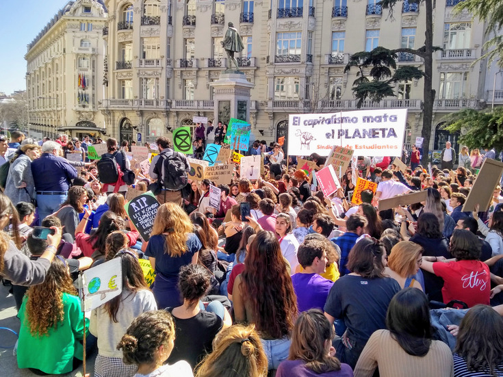<b>Klima-Demo 'Fridays for Future' in Madrid</b> <b>Klima-Demo 'Fridays for Future' in Madrid</b>